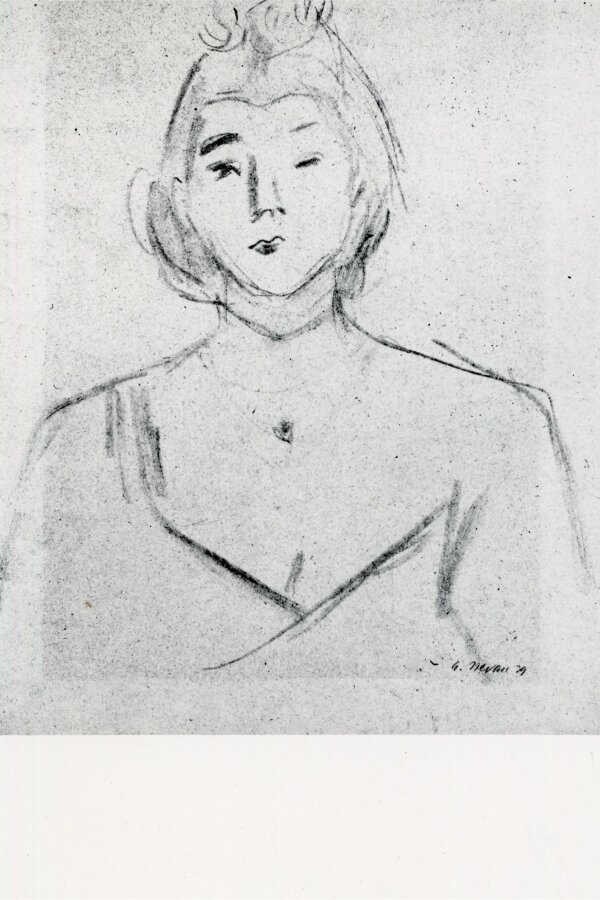 Eugen Nevan, Portrét, 1939